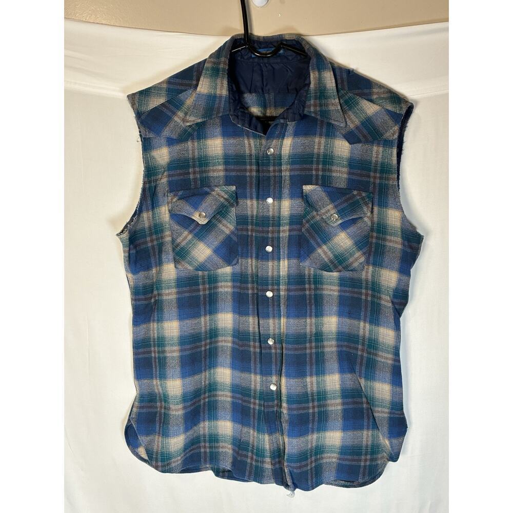 💰Vintage Pendleton Vest Mens Large High Grade Western Wear Waistcoat READ MORE